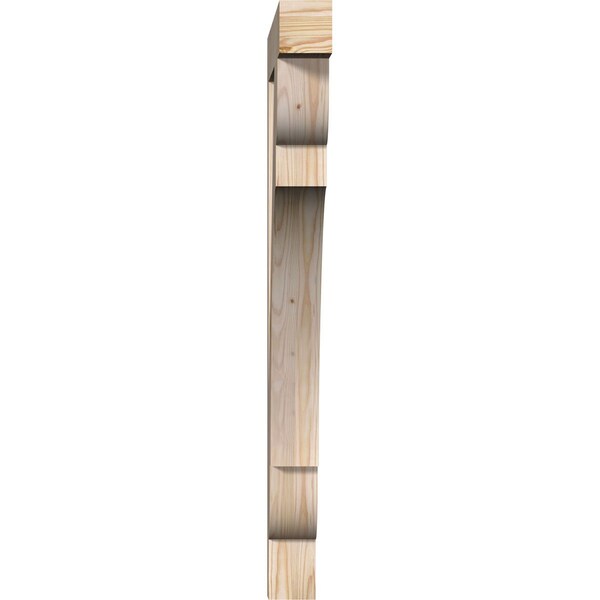 Olympic Block Smooth Bracket, Douglas Fir, 3 1/2W X 30D X 42H